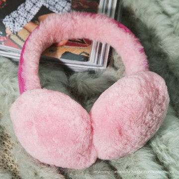 Customizable Australian Winter Warm Sheepskin Earmuffs